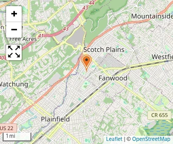 Map of L'academy Montessori