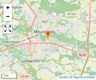 Map of Legacy Treatment Services, Mary A. Dobbins School