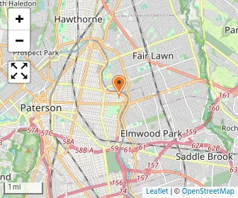 Map of Paterson Catholic High School