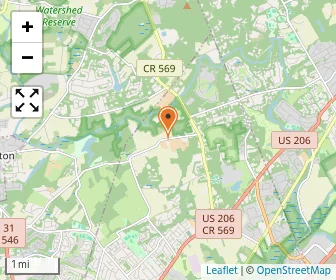Map of Princeton Child Development Institute