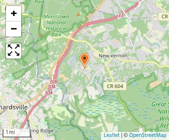 Map of Somerset Hills Montessori School