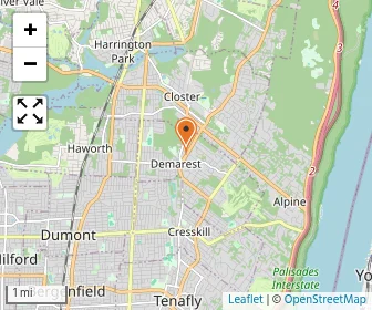 Map of Catholic Academy Northern Valley-demarest Campus