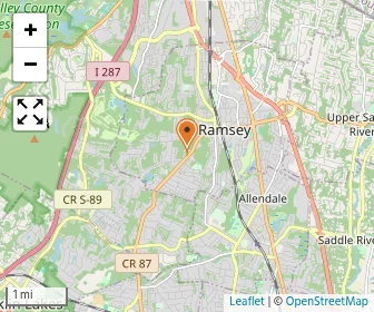 Map of Academy Of Saint Paul