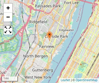 Map of St. Elizabeth Seton Interparoc