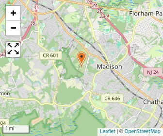 Map of Bright Horizons at Giralda Farms