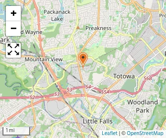 Map of Kiddie Academy Of Totowa