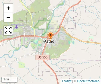 Map of La Vida Mission School