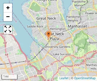 Map of Silverstein Hebrew Academy