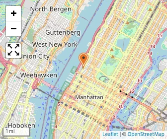 Map of Abraham Joshua Heschel School