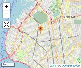 Map of Bais Yaakov School Of Brooklyn