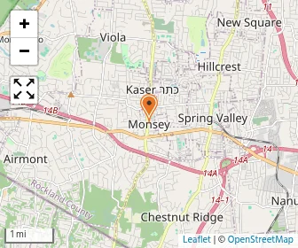 Map of Yeshiva Tzoin Yosef