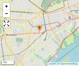 Map of Brooklyn Preparatory School