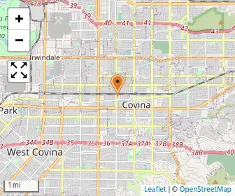 Map of Covina Development Center