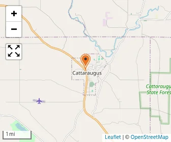 Map of Cattaraugus Christian School