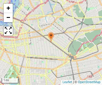 Map of Charles Churn Christian Academy