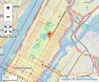 Map of Dalton School