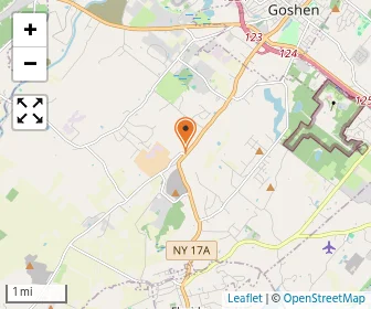 Map of Goshen Christian Preschool
