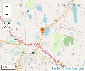 Map of Hebrew Day School Of Sullivan