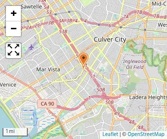 Map of Culver City Christian School