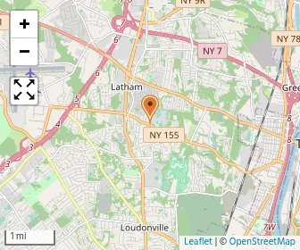 Map of Latham Christian Academy
