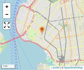 Map of Metropolitan Baptist Academy