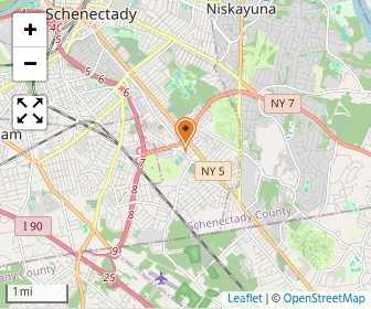 Map of Notre Dame-bishop Gibbons School