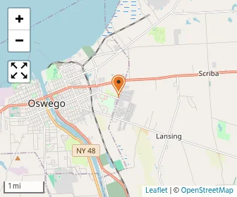 Map of Oswego Community Christian School