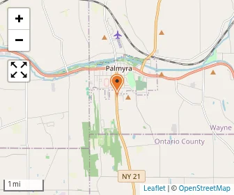 Map of Palmyra Christian Academy