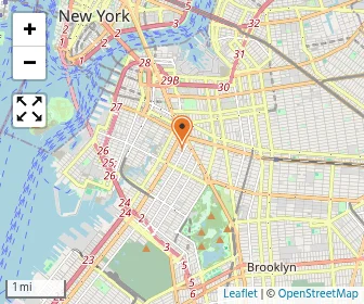 Map of Park Slope Christian Academy