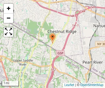 Map of Ohr Vdaas/rockland Institute For Special Education