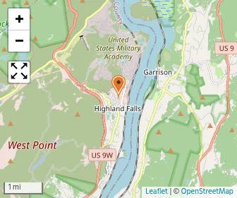 Map of Holy Angels Of The Hudson Valley