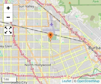 Map of Dubnoff Center For Child Development