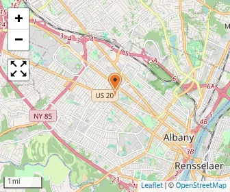 Map of St. Catherine's Center For Children R & E May School