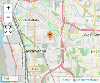 Map of Notre Dame Academy