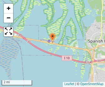 Map of Old Spanish Fort Chrst School