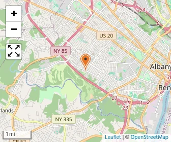 Map of Albany Jcc