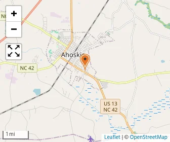 Map of Ahoskie Christian School
