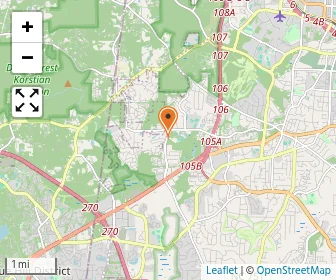 Map of Cresset Christian Academy