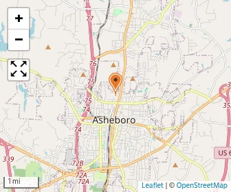 Map of Fayetteville Street Christian School