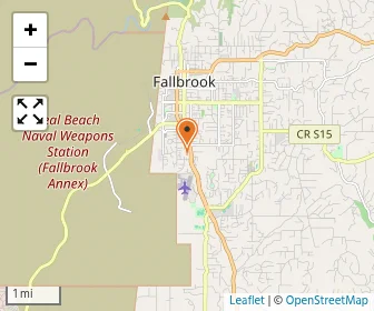 Map of Fallbrook Montessori School