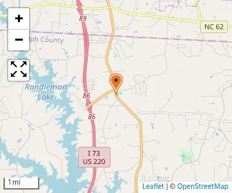 Map of Level Cross Christian School