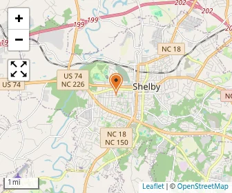 Map of Twelve Oaks Academy