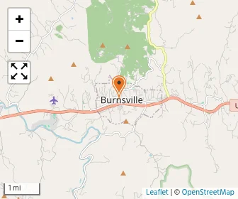 Map of Yancey County Christian School