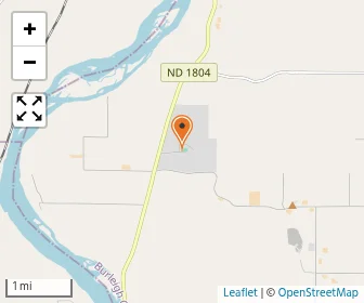 Map of Dakota Adventist Academy