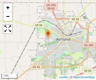 Map of Ashland Christian School