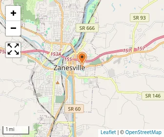 Map of Bishop Rosecrans High School