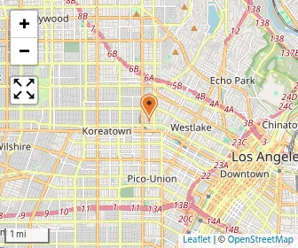 Map of First Lutheran Shcool Of La