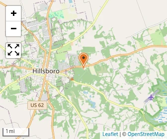 Map of Hillsboro Christian Academy