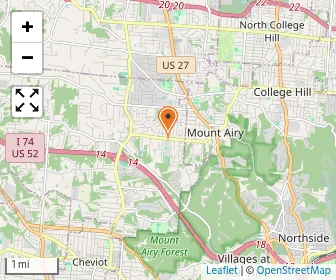 Map of La Salle High School