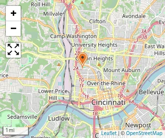 Map of Martin Luther King Academy